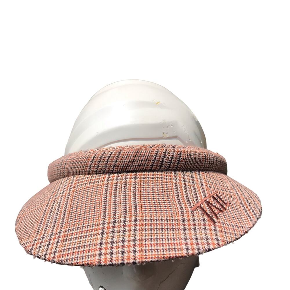 TAIL Plaid Brown Golf Visor